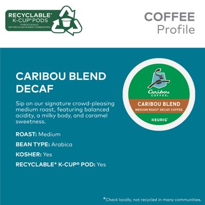 Caribou® Blend Decaf Coffee - 4