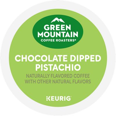 Chocolate Dipped Pistachio Coffee