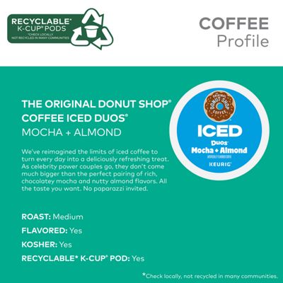 ICED Duos® Mocha + Almond Coffee - 4