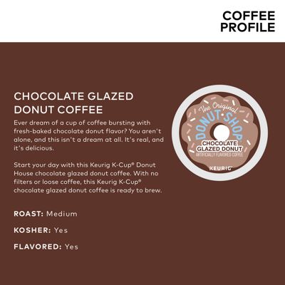 Chocolate Glazed Donut Coffee - 5