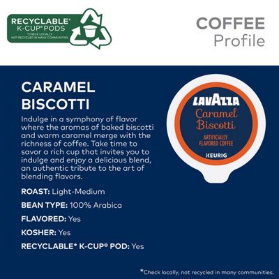 Caramel Biscotti Coffee - 10